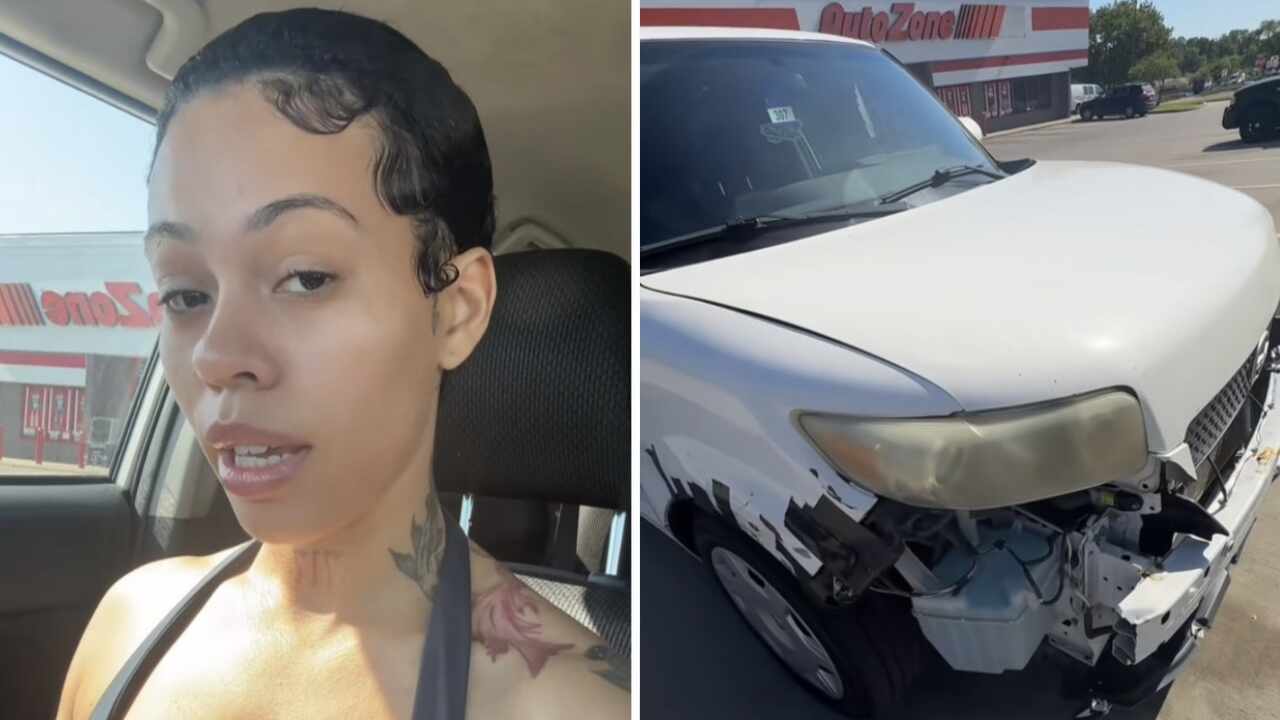 Vídeo: Mulher chama a atenção após "consertar" Toyota com fita adesiva