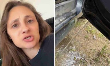 Vídeo: Mulher mostra dica para remover água acumulada na porta do carro