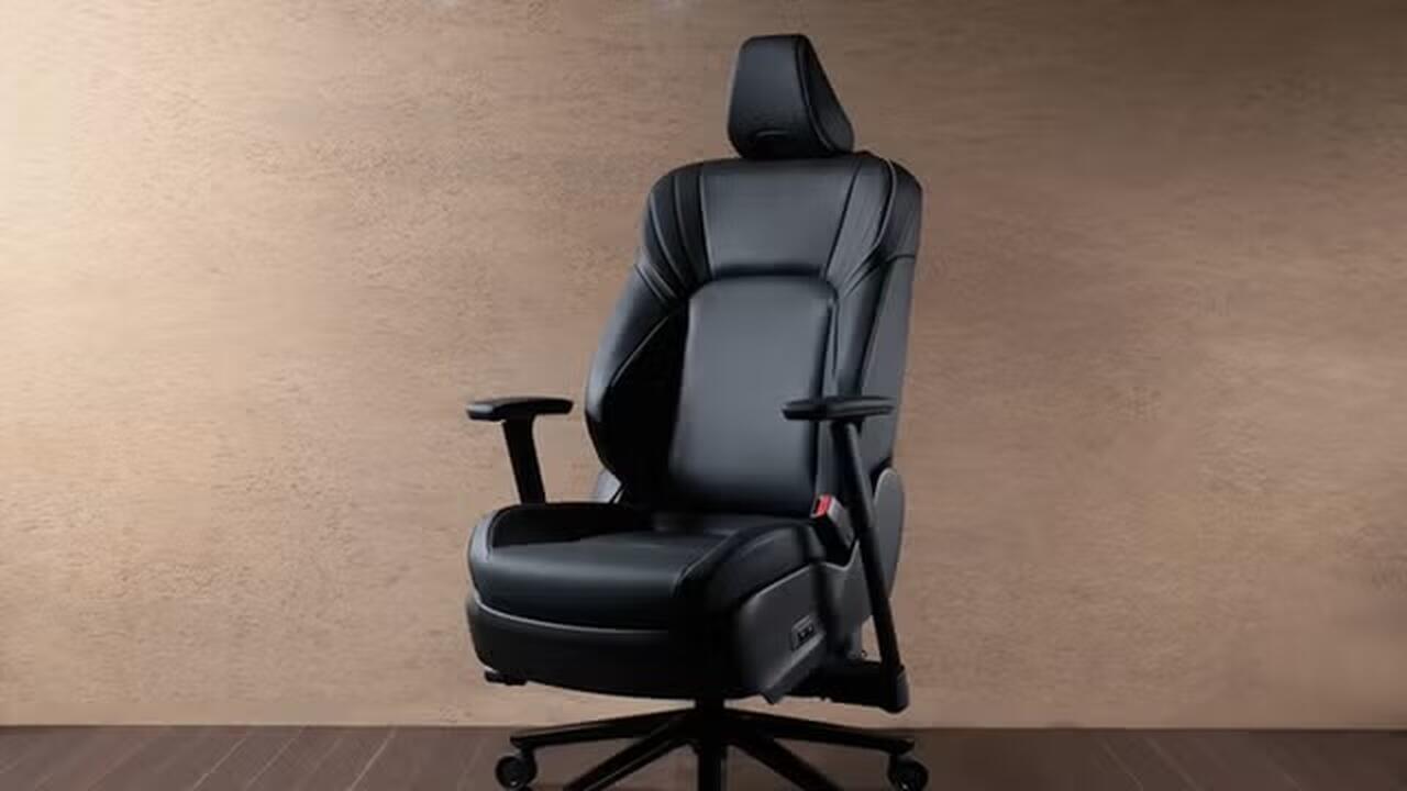 Toyota transforma banco do Crown em cadeira de escritório de US$ 3.500