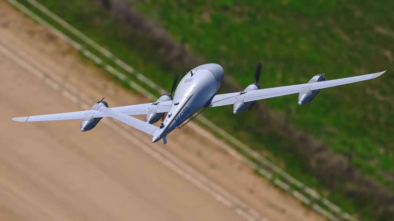 VTOL Transwing. Photo : Instagram @pterodynamics 
