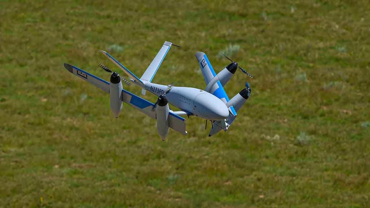 VTOL Transwing. Photo : Instagram @pterodynamics 