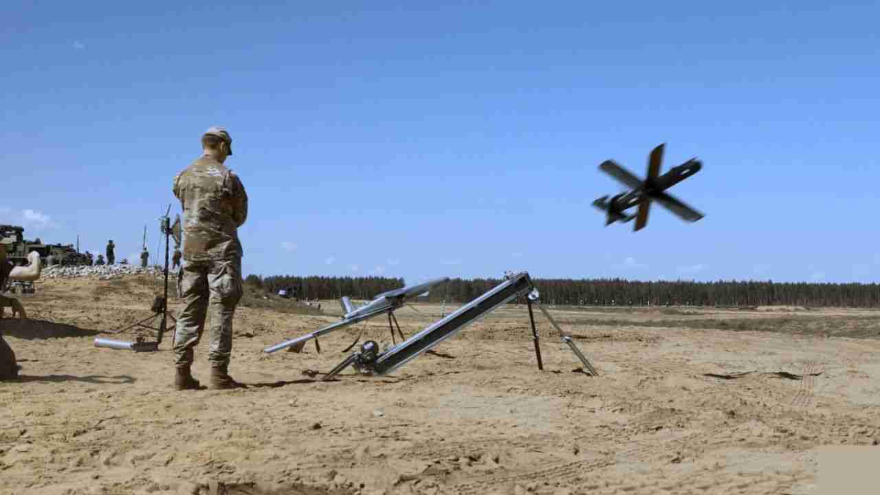 Drone HX-2 usado pela Ucrânia passa por testes do Exército dos EUA na Lituânia