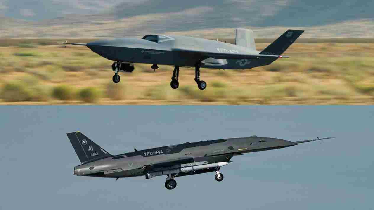 Força Aérea dos EUA aprova produção dos drones de combate FQ-42 e FQ-44
