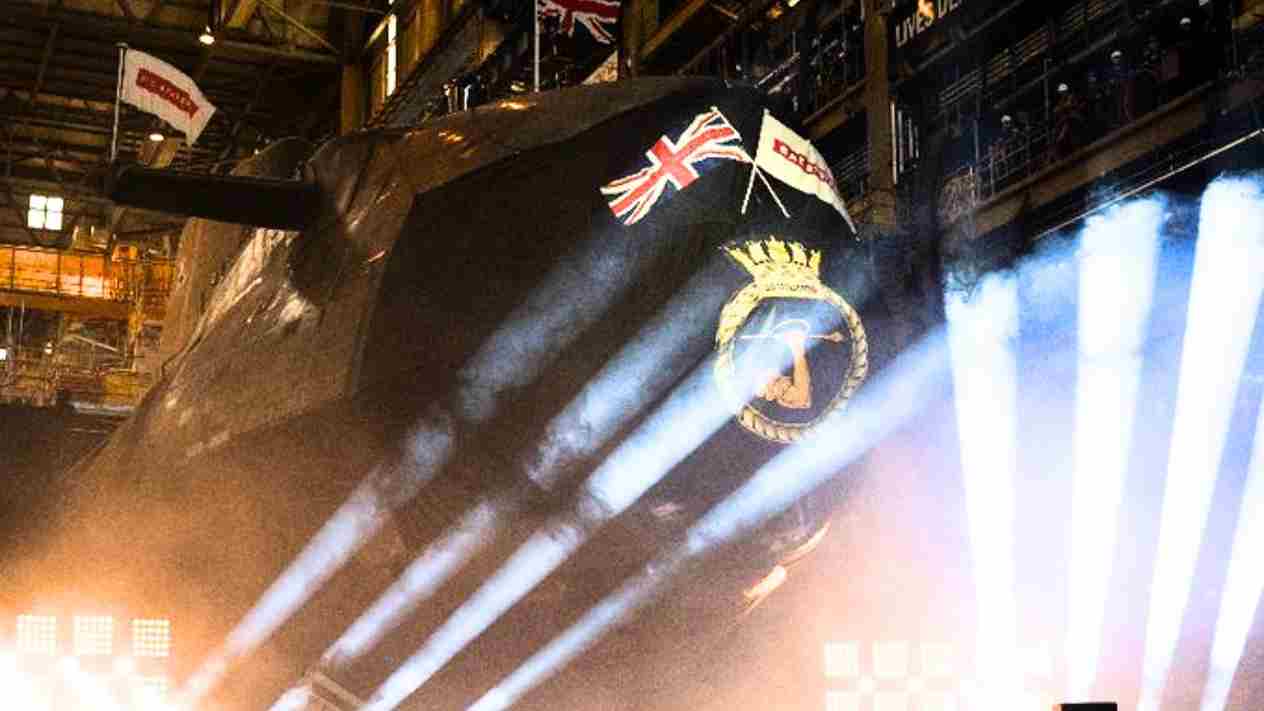 HMS Agamemnon iniciará testes no mar até o fim de 2026, confirma Reino Unido