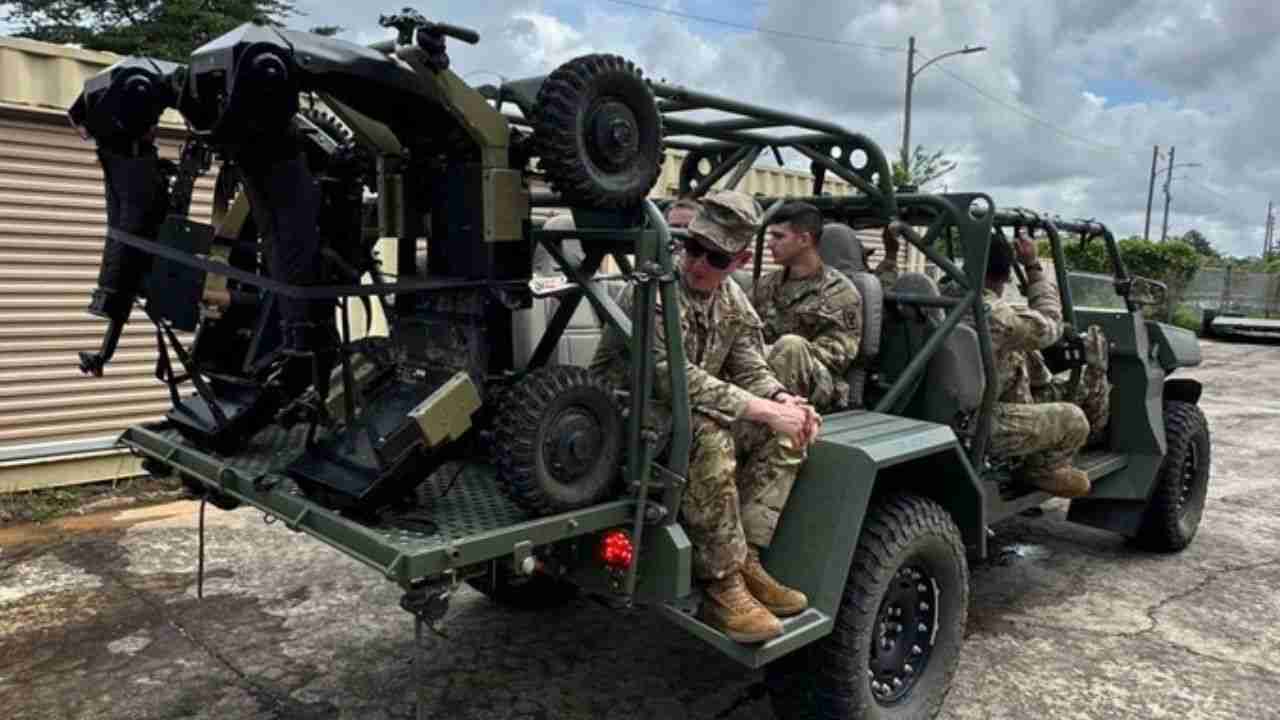 Exército dos EUA testa robô Wild Goose capaz de transportar até 150 kg em combate