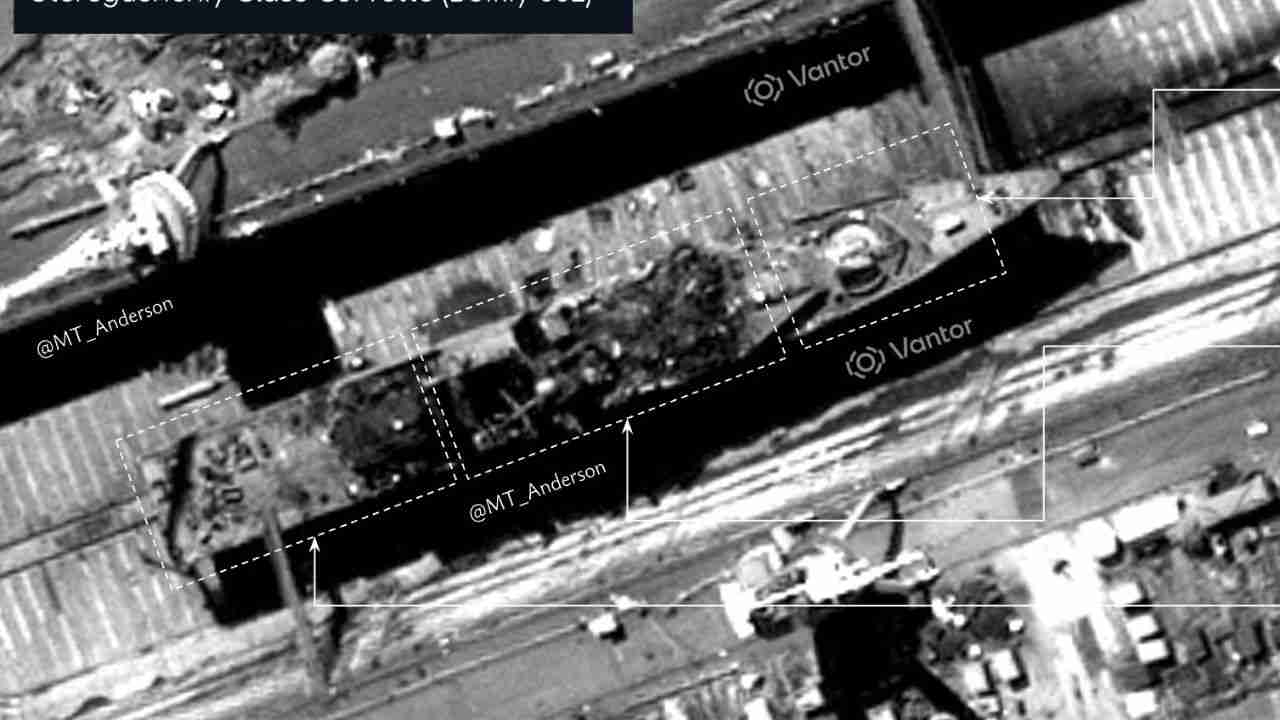 Ataque ucraniano pode ter destruído corveta russa Boykiy, apontam imagens de satélite