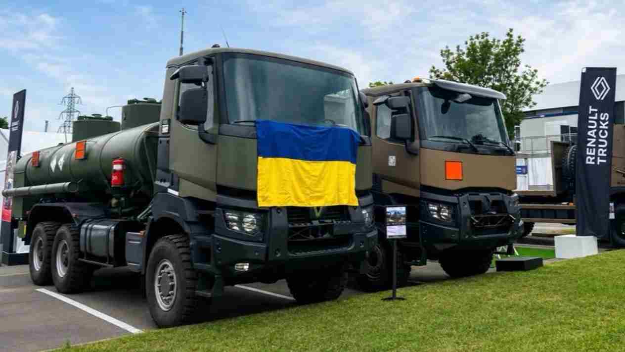 Ucrânia produz caminhões-tanque militares com chassis fornecidos pela Renault