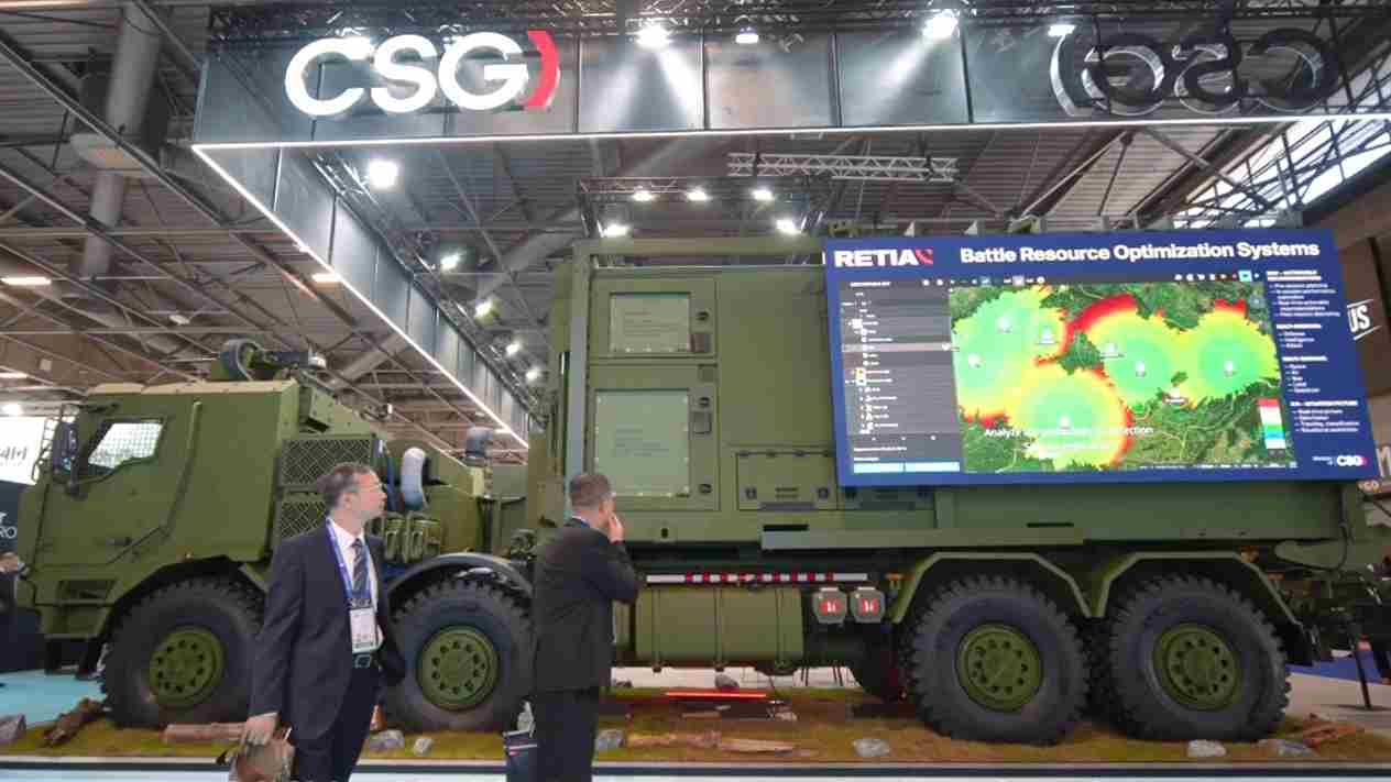 CSG apresenta sistema Trident com defesa aérea multicamadas e alcance de até 100 km