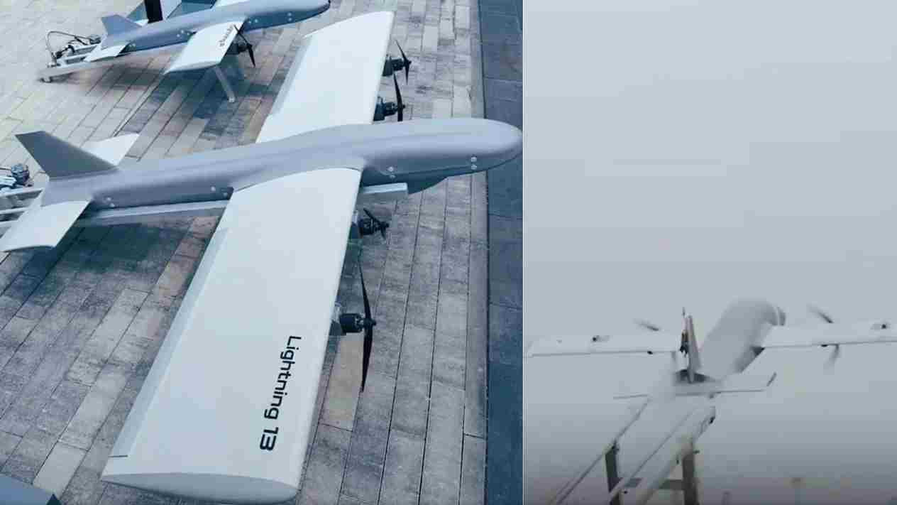 Rússia apresenta o drone Lightning 13 derivado do Molniya para operações militares