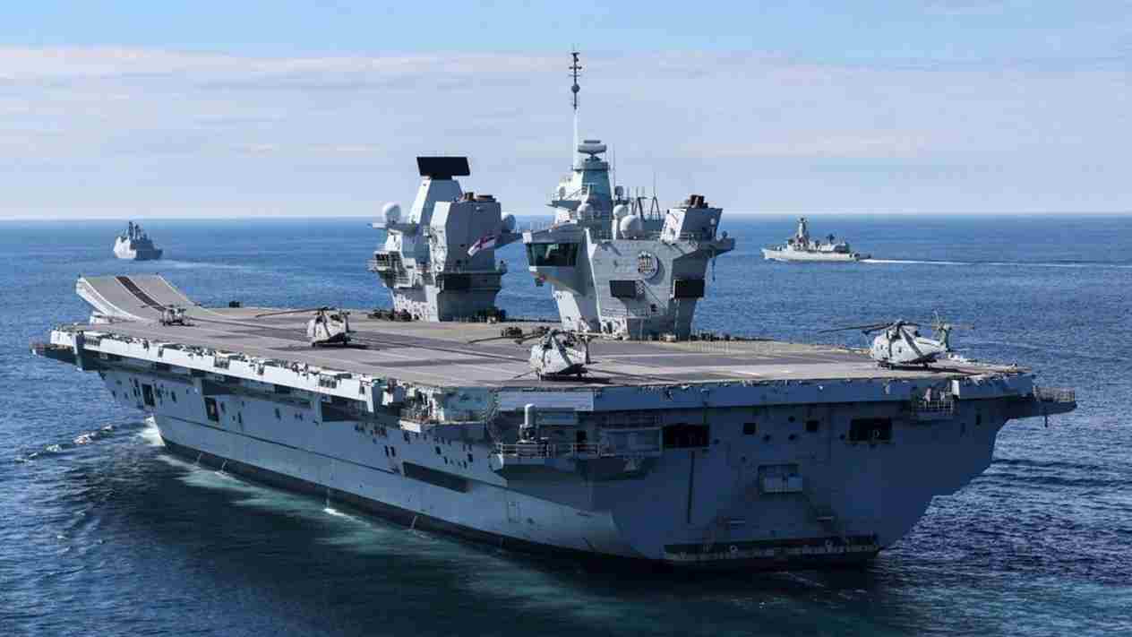 Reino Unido coloca HMS Prince of Wales sob comando da OTAN em missão no Ártico
