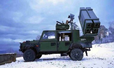 Hornet amplia poder de fogo do GARMR contra ameaças aéreas modernas (X @defpostmedia)