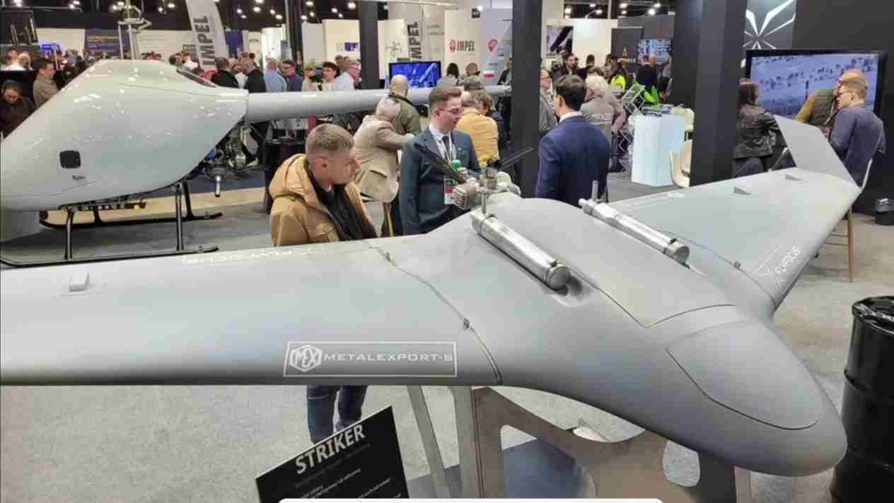 Drone polonês Striker com alcance de 1.000 km passa por testes na Ucrânia