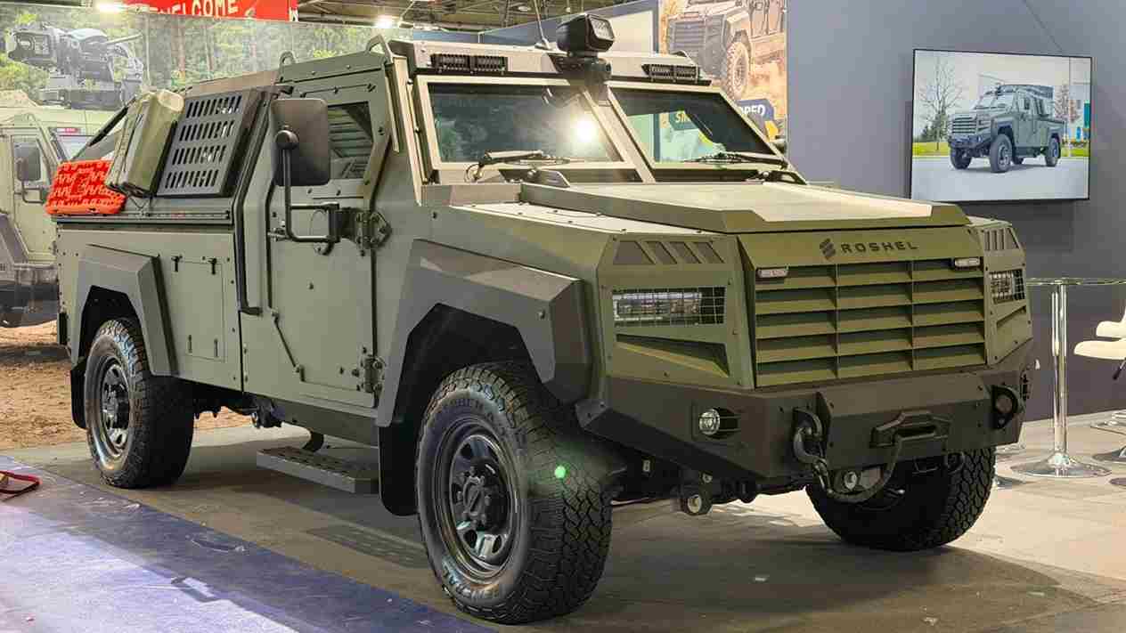 Roshel lança nova geração do blindado Captain na Eurosatory 2026