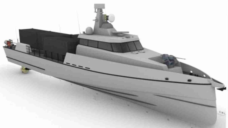 Bulgária revela navio não tripulado com até 40 mísseis e poder de fogo de corveta