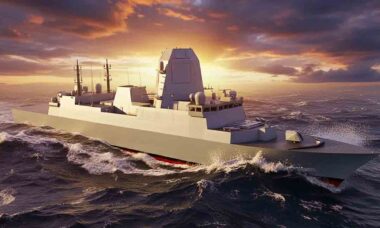 Destróier Type 83. Foto: BAE Systems