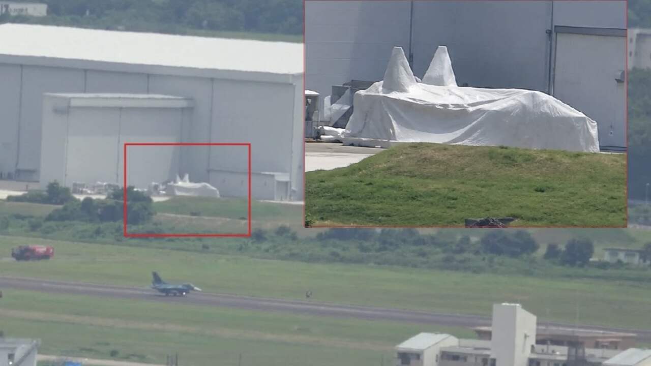 Caça desconhecido é avistado em base responsável por programas secretos japoneses