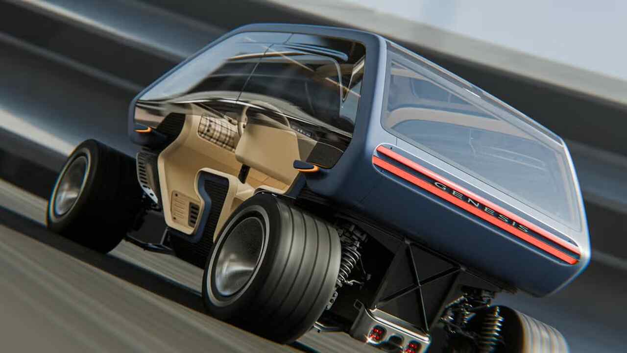 Genesis apresenta conceito para veículo elétrico inusitado durante Le Mans