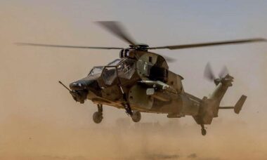 França revela eficácia total de helicópteros Tiger na interceptação de drones Shahed