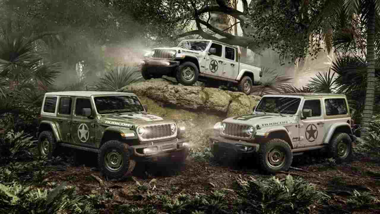 Jeep apresenta edições Sarge de Wrangler e Gladiator inspiradas em modelo militar de 1941