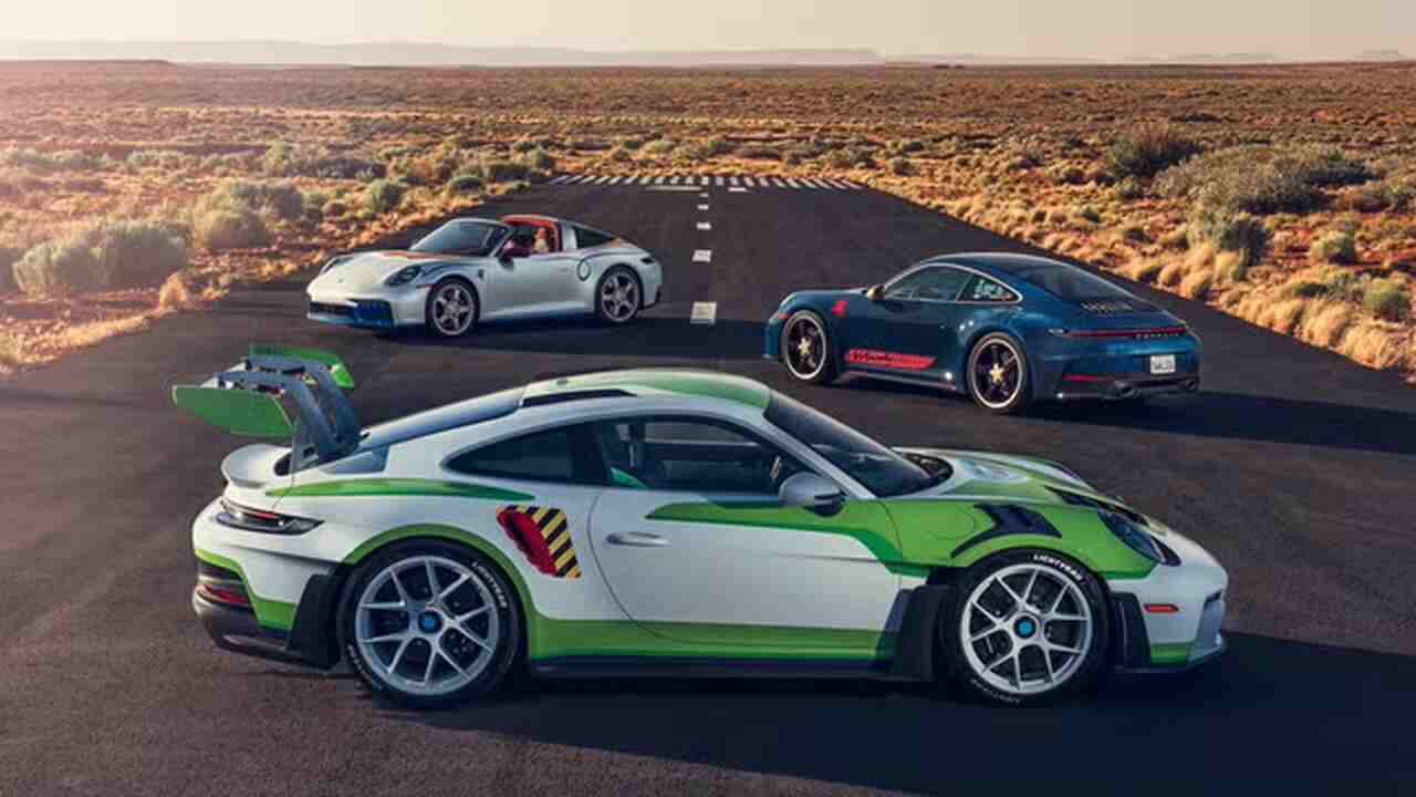 A Porsche három egyedi 911-est mutatott be a Toy Story 5 ünneplésére