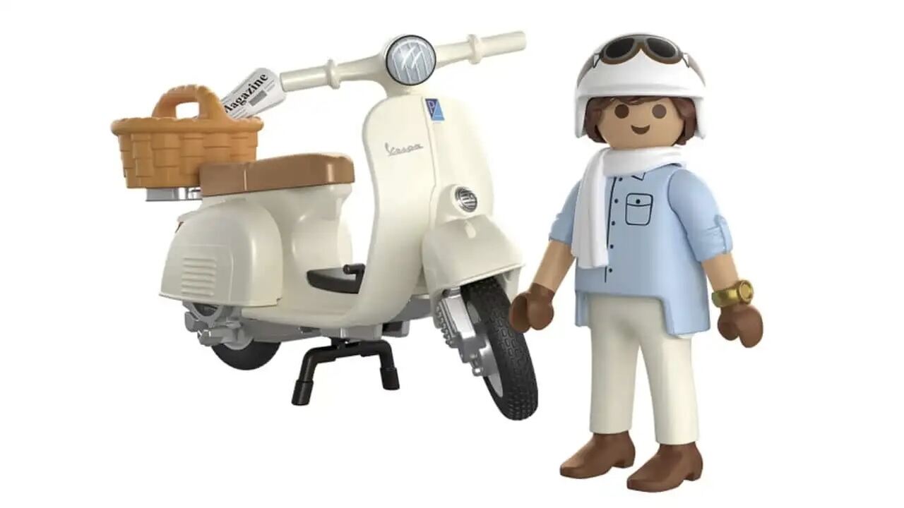 Playmobil lança coleção especial para celebrar os 80 anos da Vespa
