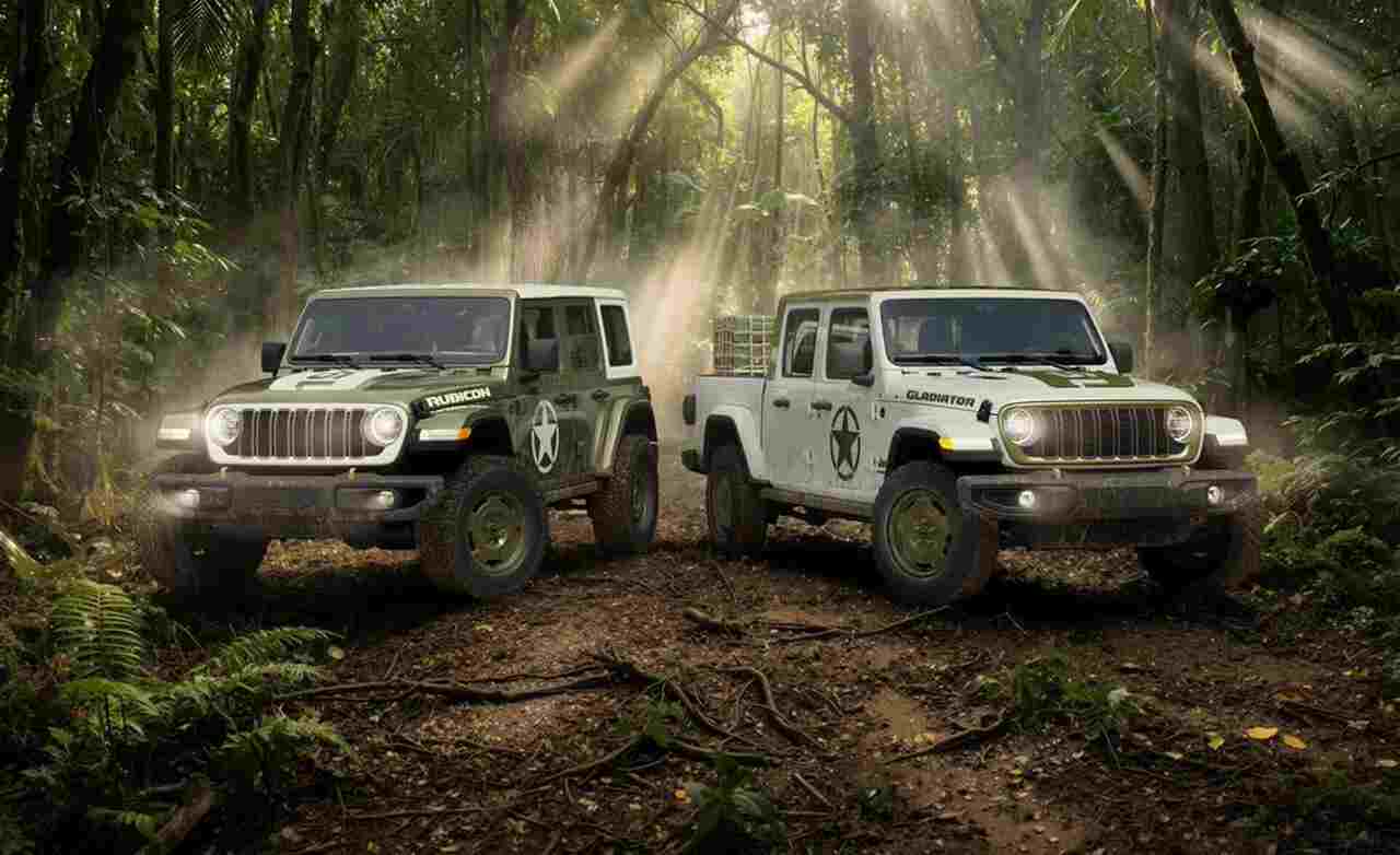 Jeep apresenta edições Sarge de Wrangler e Gladiator inspiradas em modelo militar de 1941