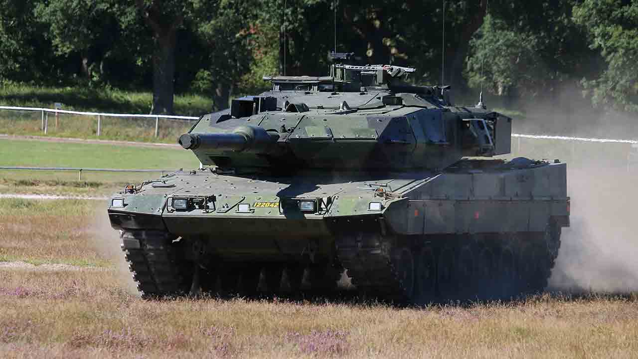 Stridsvagn 122. Foto: Wikimedia