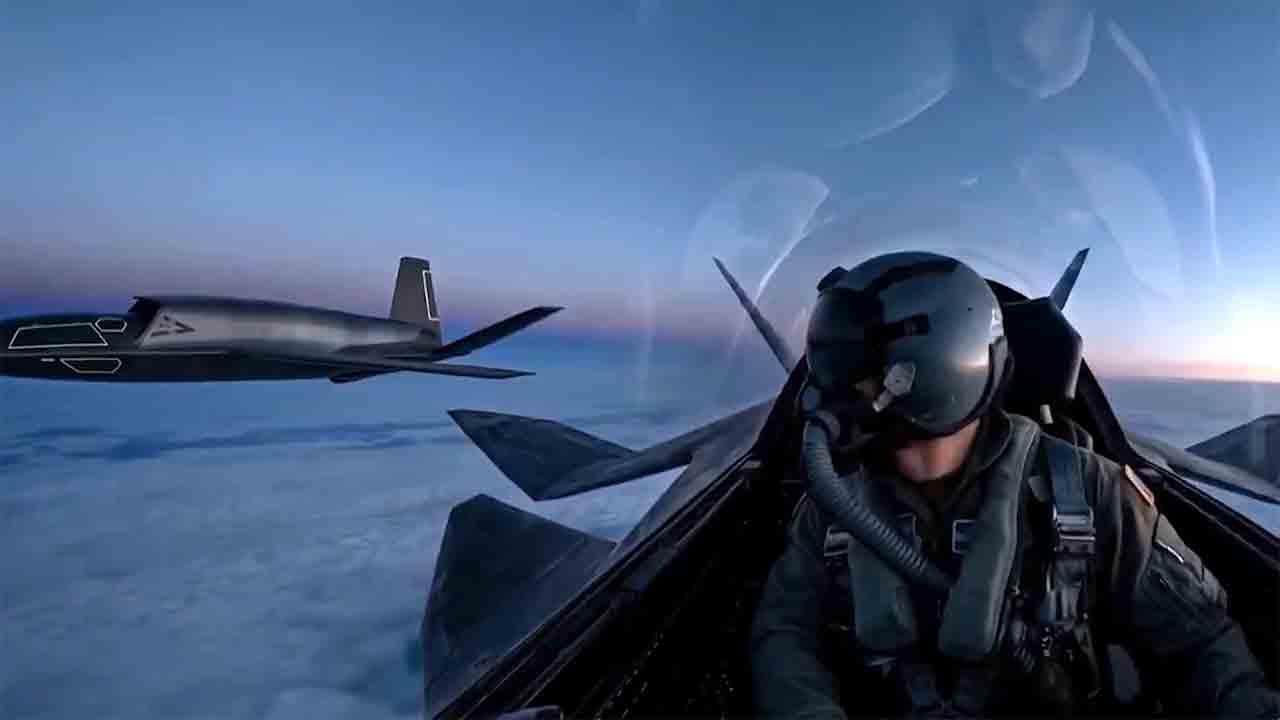 Future Combat Air System. Airbus / X @AirbusDefence