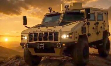 Simha 4x4. Foto: Kalyani Strategic Systems