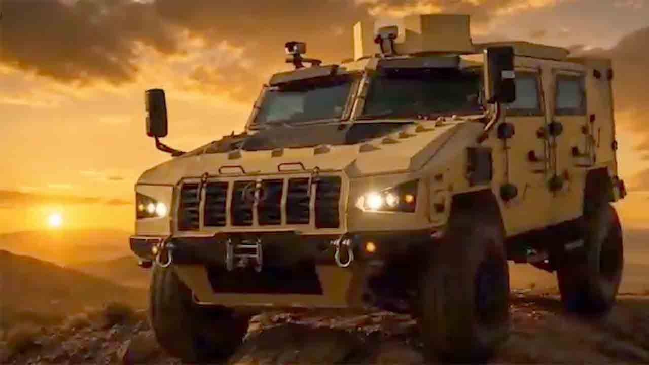 Simha 4x4. Photo: Kalyani Strategic Systems