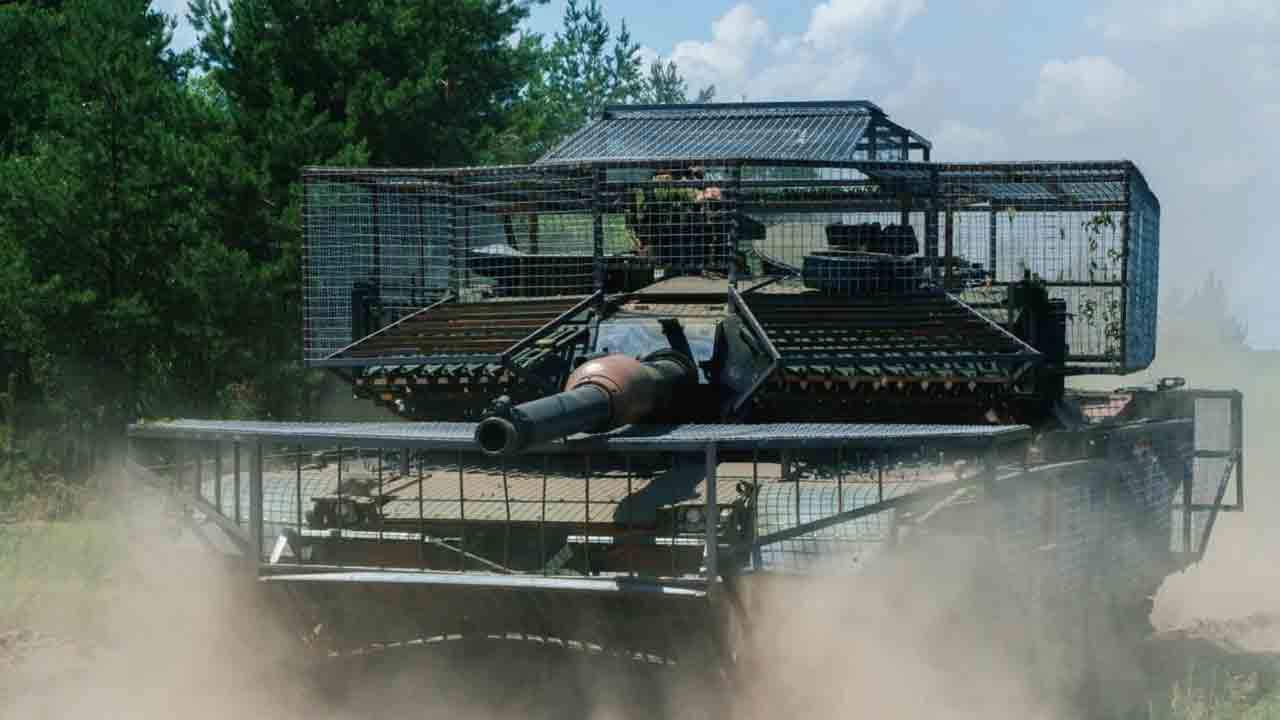  Ucrânia modifica tanques Abrams após experiências de combate contra a Rússia (Foto: 160th Mechanized Brigade)