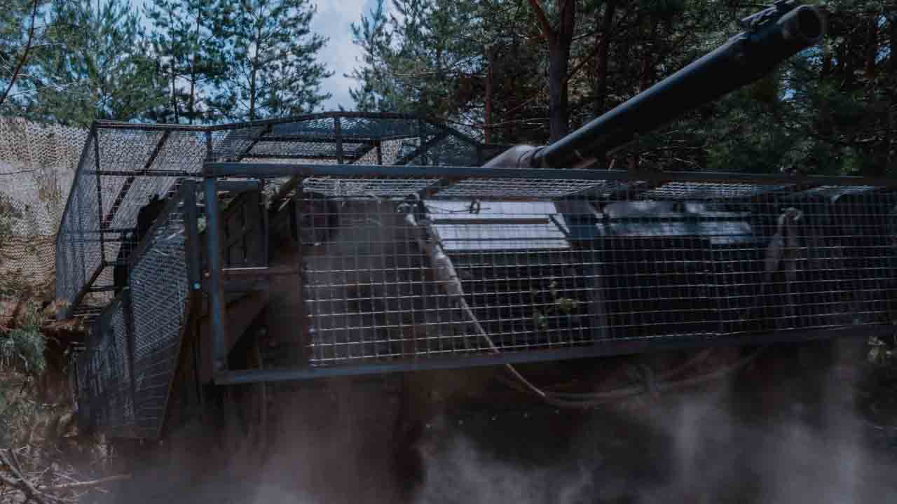 Ucrânia modifica tanques Abrams após experiências de combate contra a Rússia (Foto: 160th Mechanized Brigade)