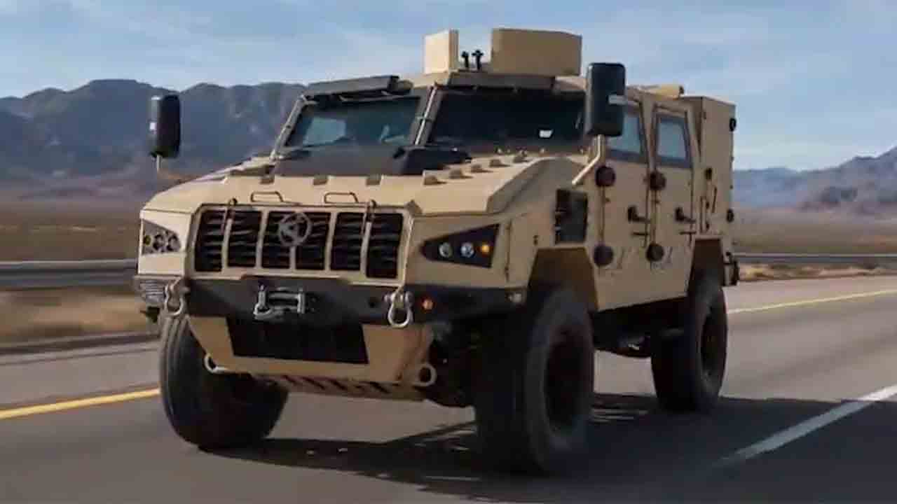 Simha 4x4. Photo: Kalyani Strategic Systems