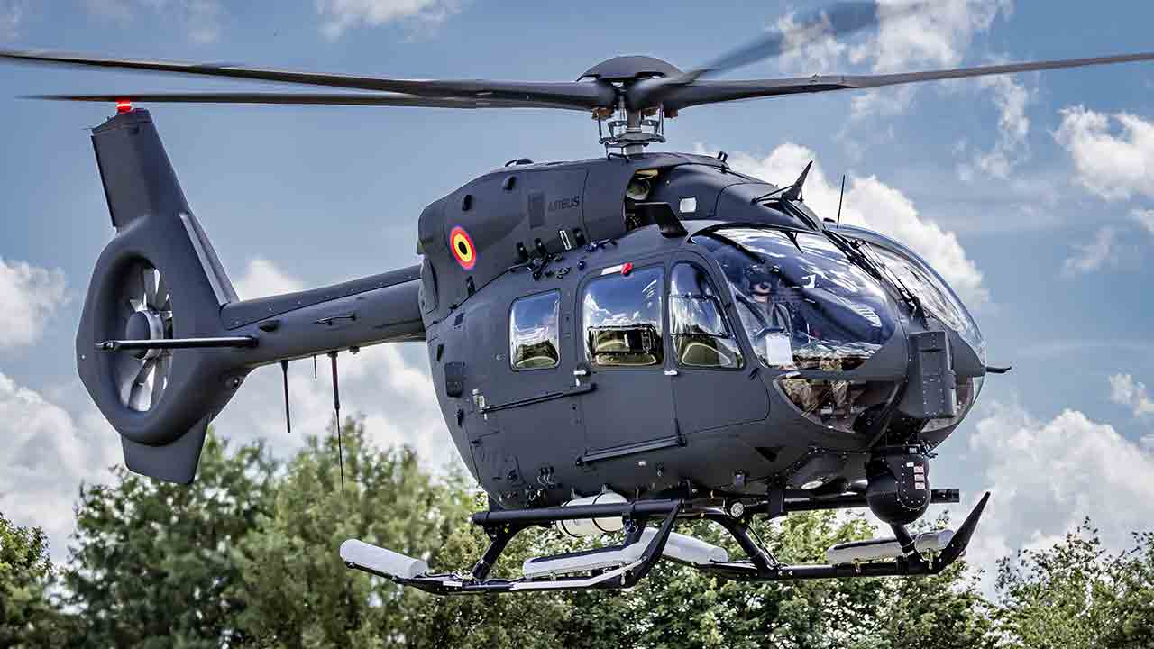 H145M. Foto: Belgian Defence e Airbus Helicopters