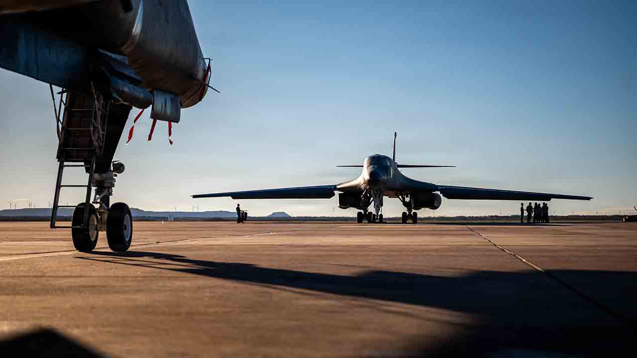 U.S. Air Force B-1B Lancer assigned to the 7th Bomb Wing - Dyess Air Force Base. Photo: DVIDS