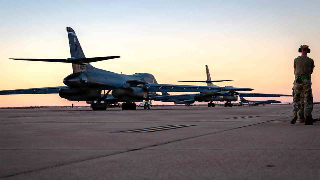 U.S. Air Force B-1B Lancer assigned to the 7th Bomb Wing - Dyess Air Force Base. Photo: DVIDS