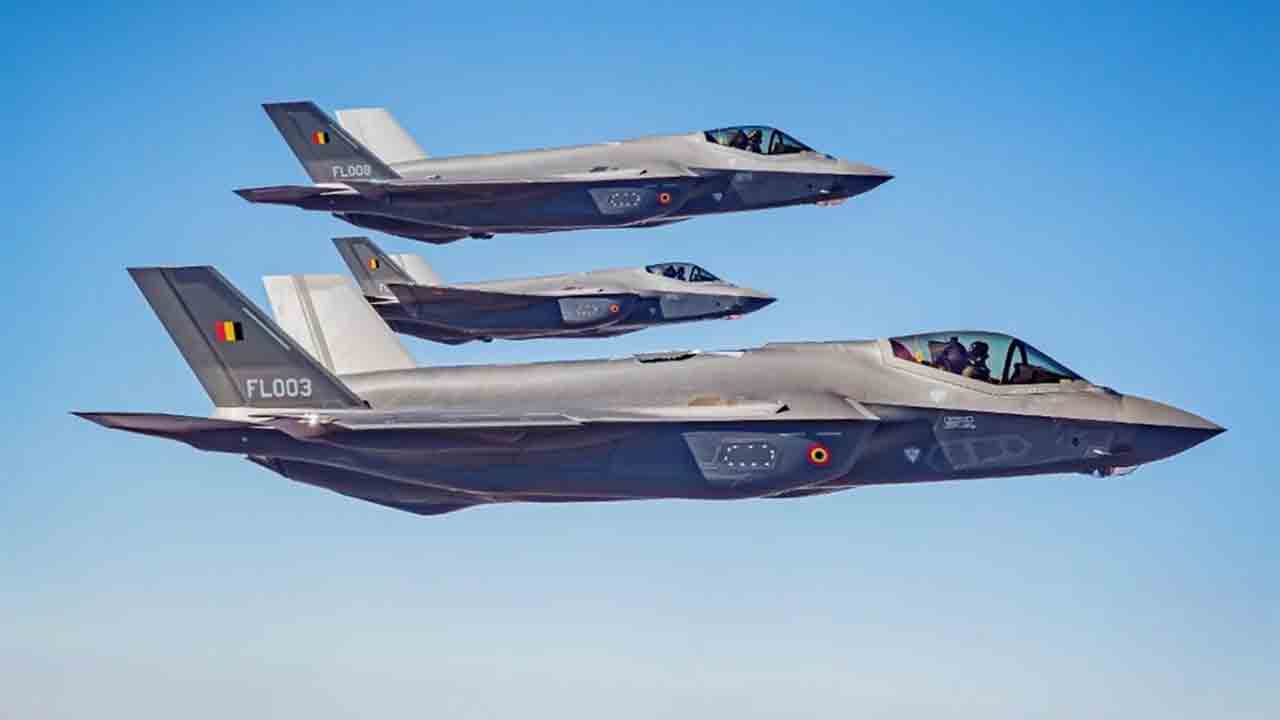 F-35A. 写真：ベルギー国防省