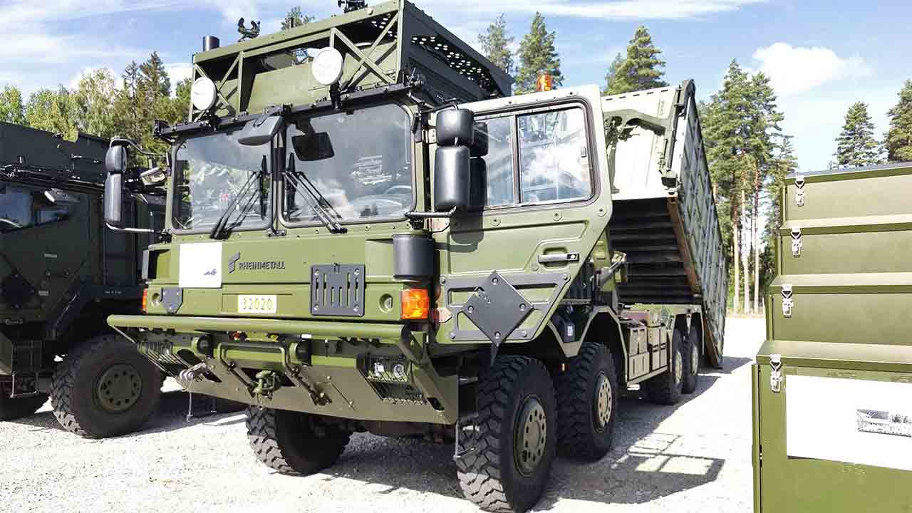 Rheinmetall MAN HX. Photo: Forsvarsmateriell
