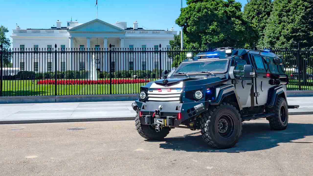 Nouveau véhicule tactique polyvalent du U.S. Secret Service. Photo : U.S. Secret Service