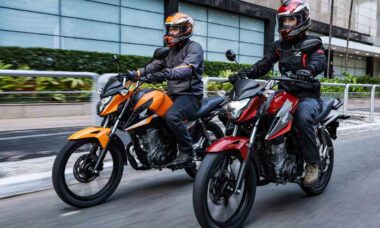Com 45.363 a Honda CG 160 continua sendo disparado a moto mais venmdida no Brasil. Foto: Honda