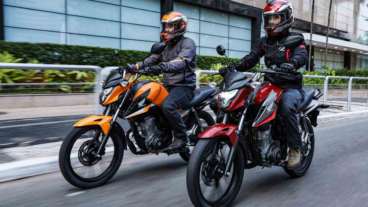 Com 45.363 a Honda CG 160 continua sendo disparado a moto mais venmdida no Brasil. Foto: Honda