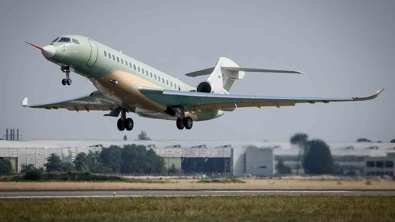 Falcon 10X。写真: Dassault Aviation