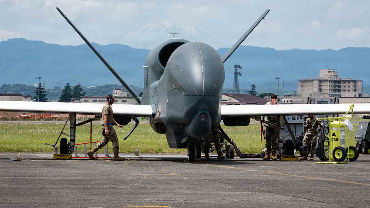 RQ-4B Global Hawk. Air Force/Jacob Wood | DVIDS