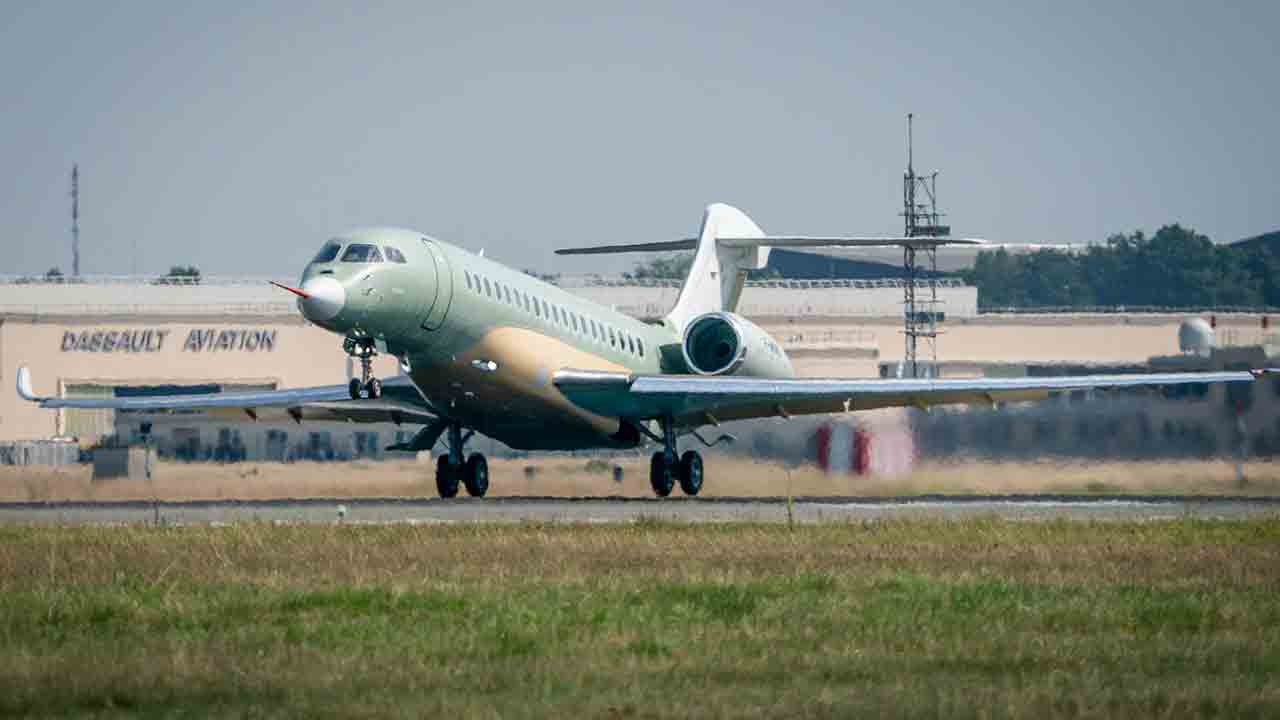 Falcon 10X。写真: Dassault Aviation