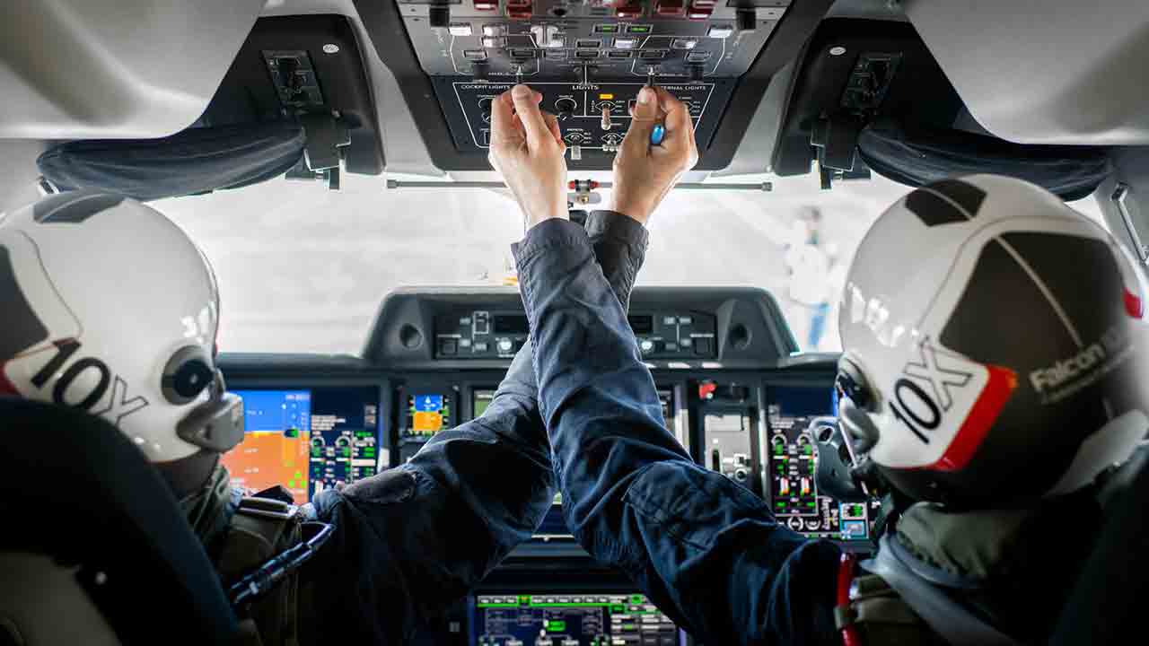 Falcon 10X。写真: Dassault Aviation