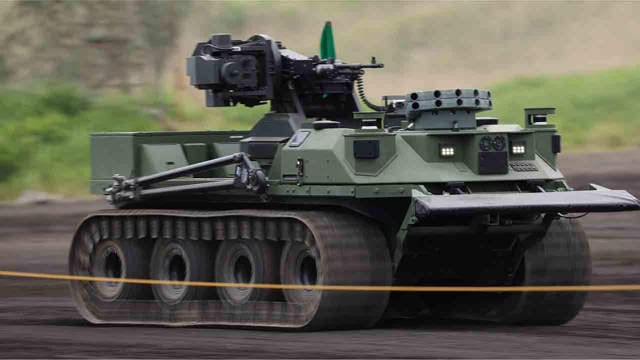 Japan tests different types of unmanned military vehicles. Photo: X @FujiSchool_pr