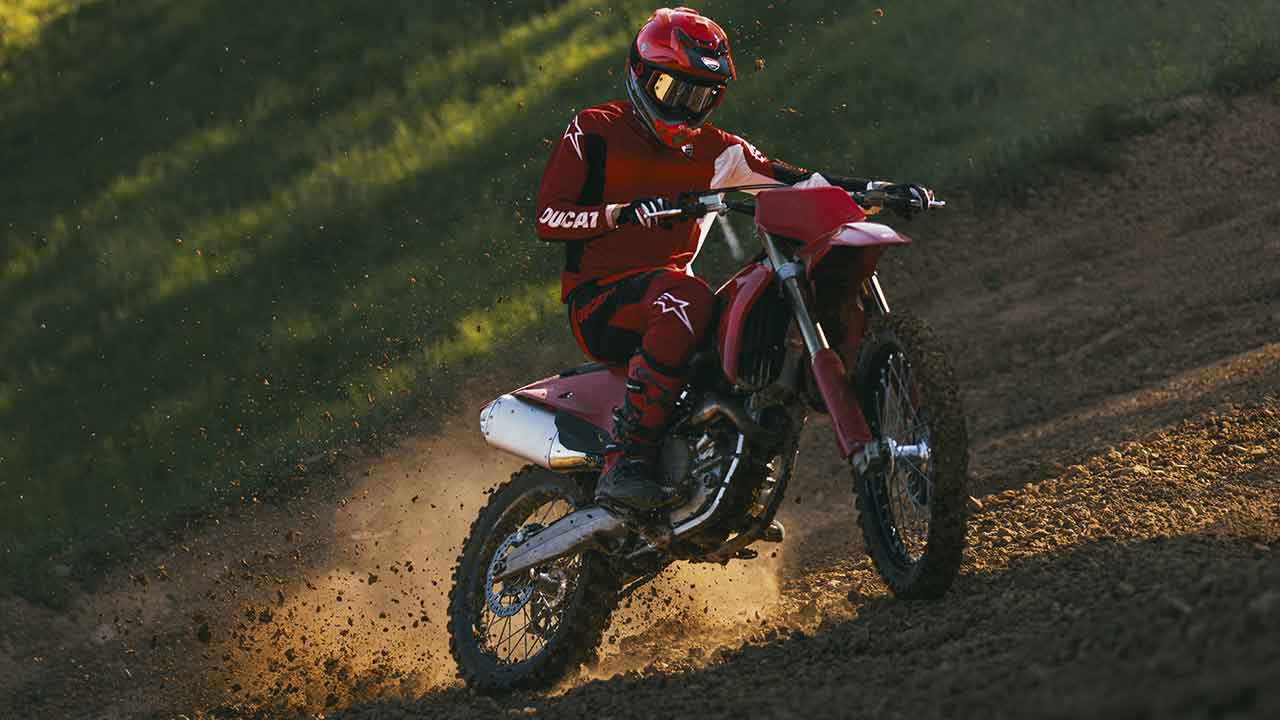 Desmo250 MX. Foto: Ducati