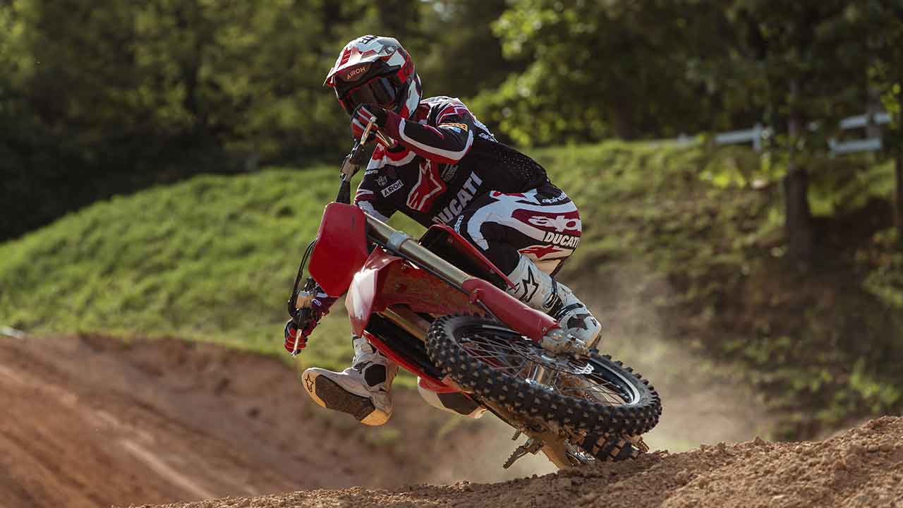 Desmo250 MX. Foto: Ducati