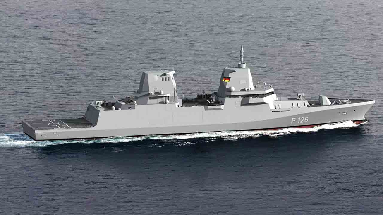 F126-fregat. Foto: Damen Naval