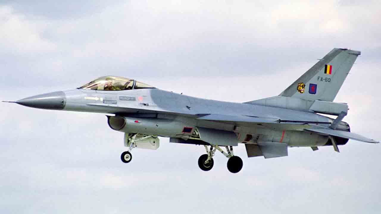 F-16 fra det belgiske flyvåpenet. Foto: Wikimedia 